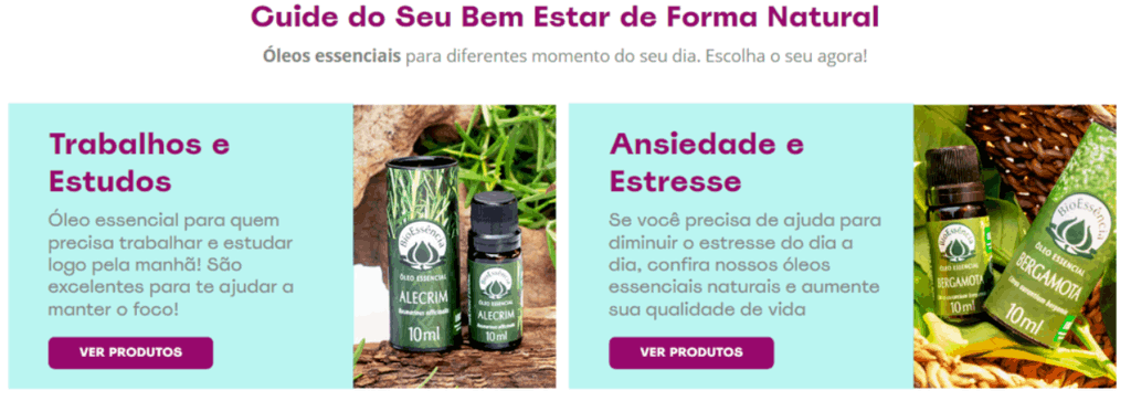 Aplicação da Listagem com base no branding e planejamento